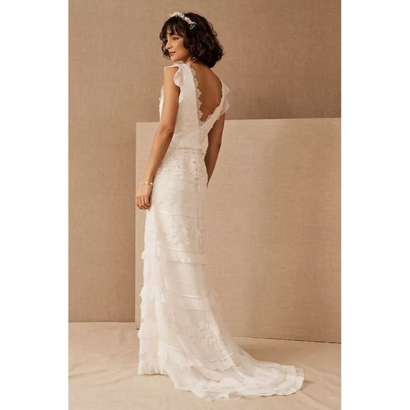 BHLDN Sachin & Babi Inez Wedding Gown Size 2, 4 & 14 NEW - Picture 2 of 8